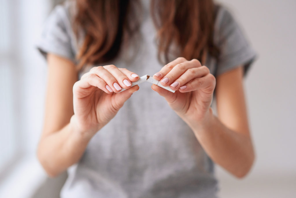 Quitting smoking can improve the immune system